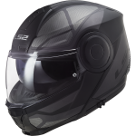 LS2 SCOPE AXIS MODULAR HELMET BLACK TITANIUM