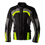 RST ALPHA 5 CE TEXTILE JACKET BLACK GREY FLUO